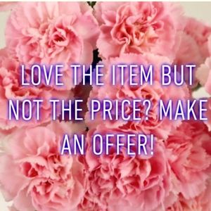 All reasonable offers are accepted